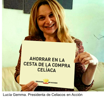 Lucia Gemma. Presidenta de Celiacos en Acción